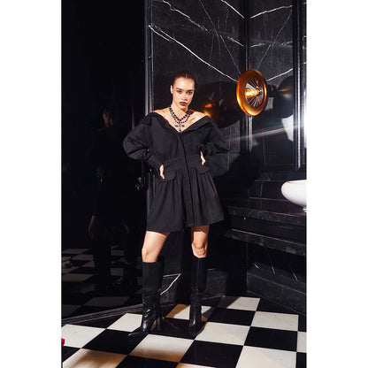 Kay Kay BY KKHUSHI SAHAII Vivianne Black Dress