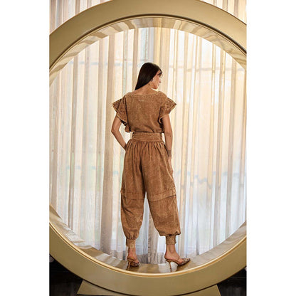 Kay Kay BY KKHUSHI SAHAII Milie Brown Co-Ord Set