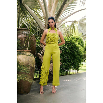 Kay Kay BY KKHUSHI SAHAII Noire Green Co-Ord Set