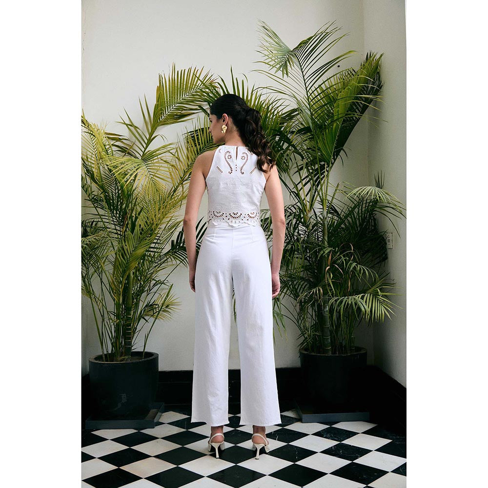 Kay Kay BY KKHUSHI SAHAII Veyra White Co-Ord Set