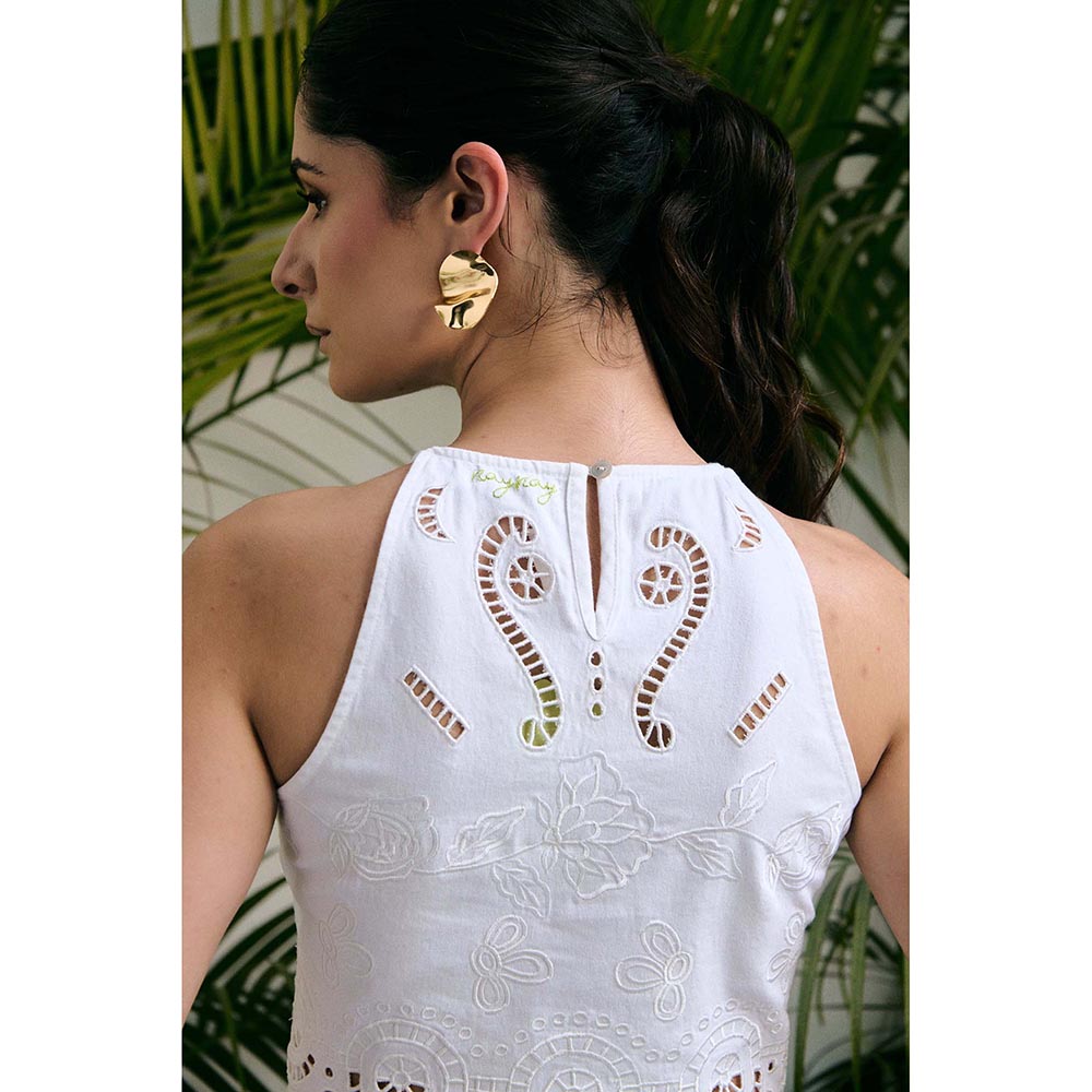 Kay Kay BY KKHUSHI SAHAII Veyra White Co-Ord Set