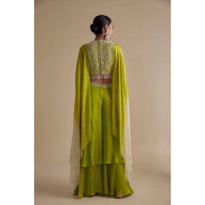 KEITH GOMES Bead Embroidered Cape for Women (Set of 2)