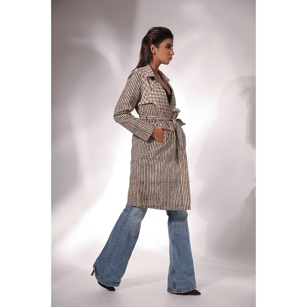 Keva Clothing Clara Overlays Trench Coat (Set of 2)