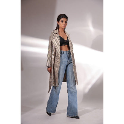 Keva Clothing Clara Overlays Trench Coat (Set of 2)