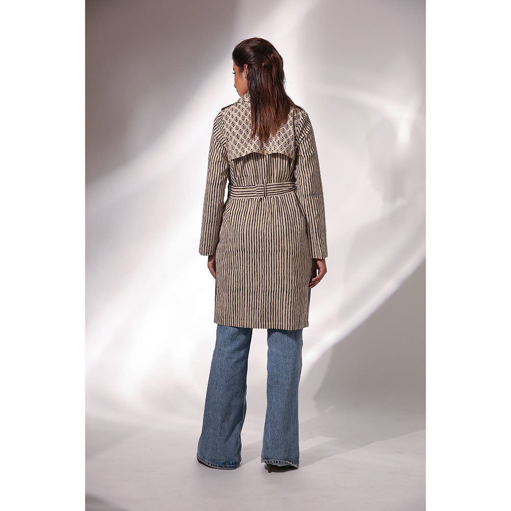 Keva Clothing Clara Overlays Trench Coat (Set of 2)