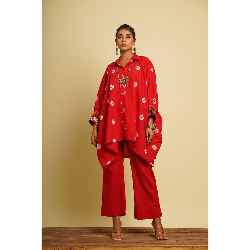 Keva Clothing Gauri Red Shirt