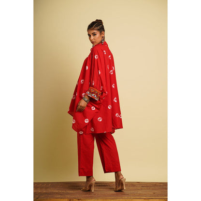 Keva Clothing Gauri Red Shirt
