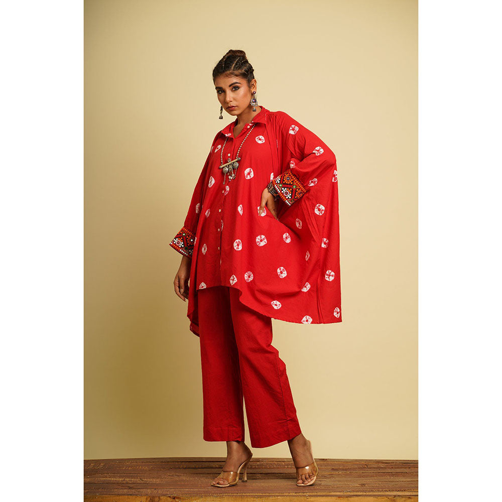 Keva Clothing Gauri Red Shirt