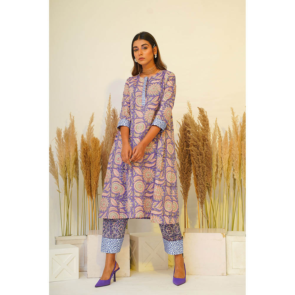 Keva Clothing Iris Kurta with Pants (Set of 2)