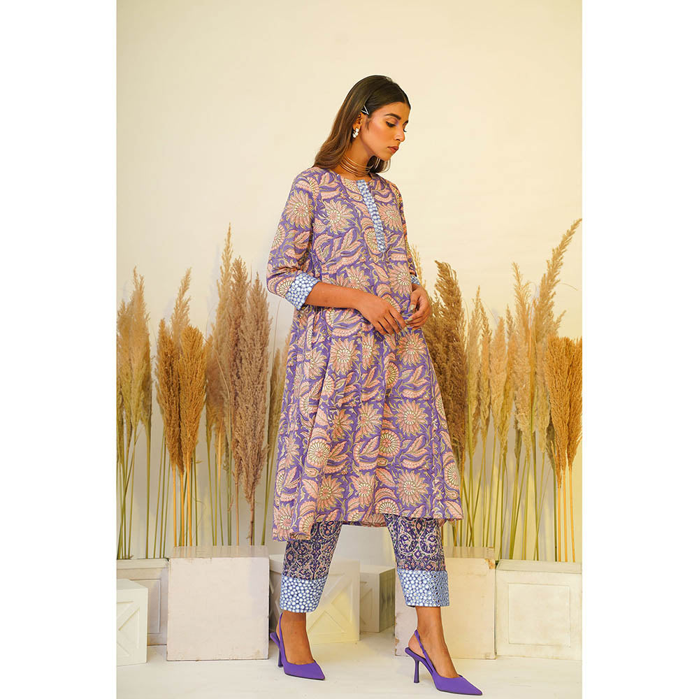 Keva Clothing Iris Kurta with Pants (Set of 2)