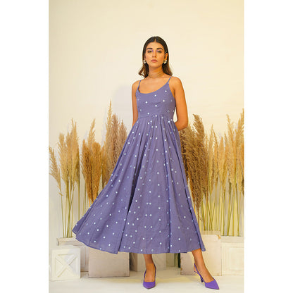 Keva Clothing Periwinkle Midi Dress (Set of 2)