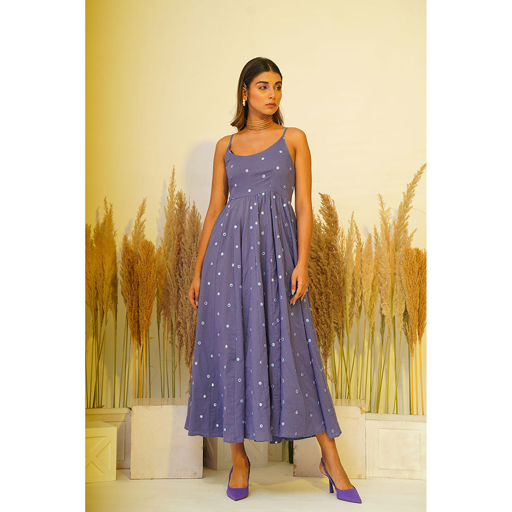 Keva Clothing Periwinkle Midi Dress (Set of 2)