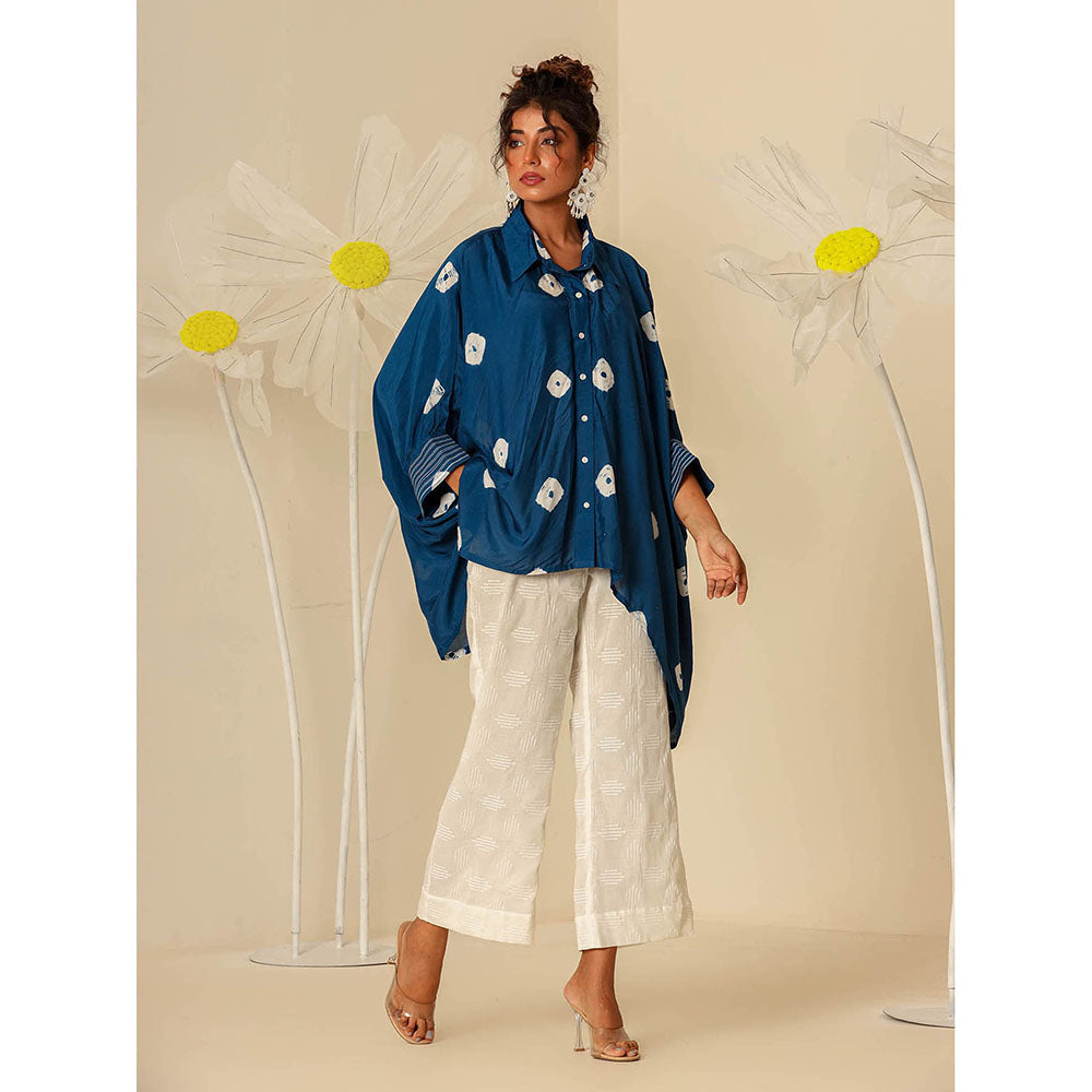 Keva Clothing Blue Kaftan Shirt