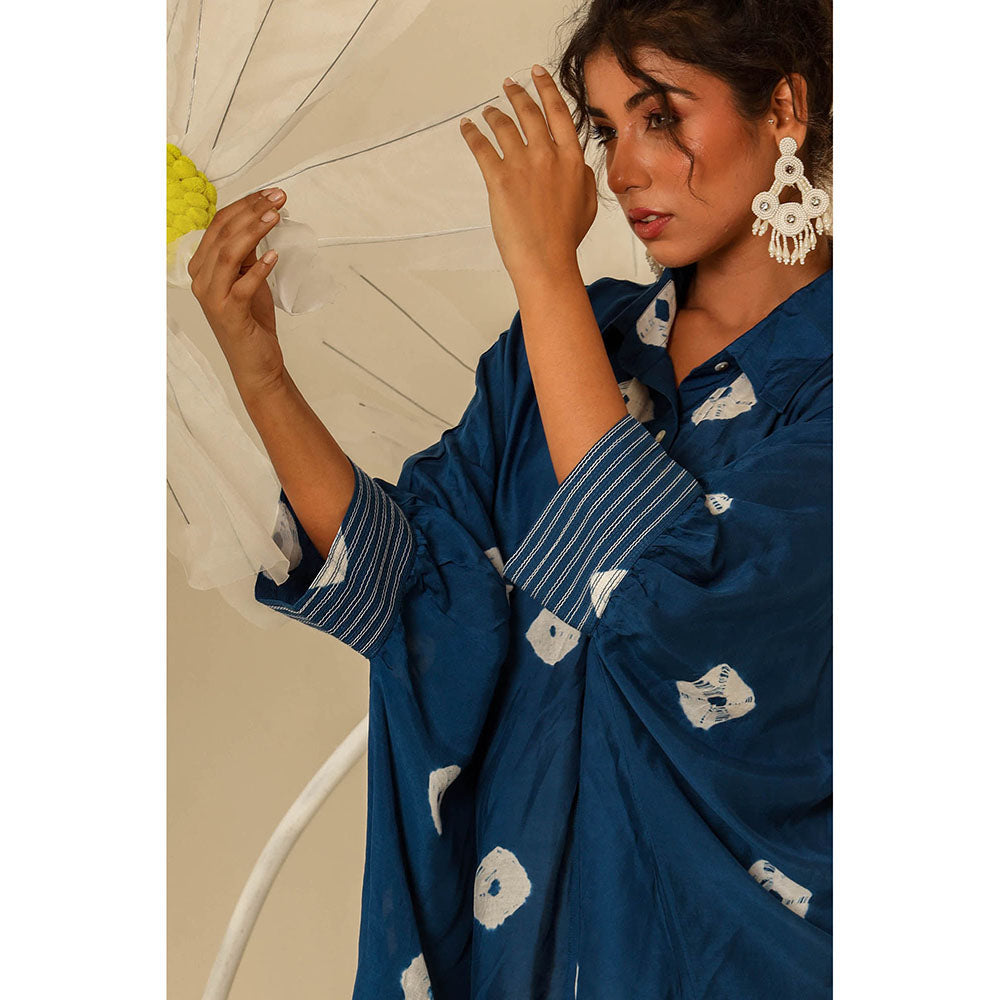 Keva Clothing Blue Kaftan Shirt