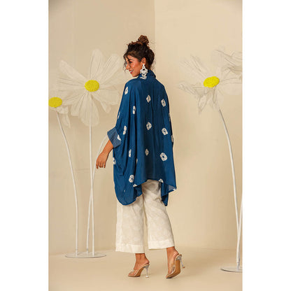 Keva Clothing Blue Kaftan Shirt