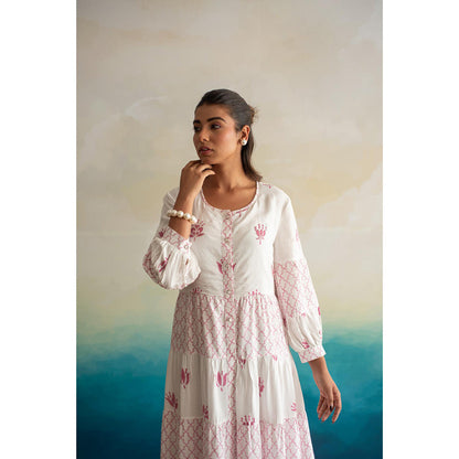 Keva Clothing Daisy - 3/4th Sleeves Tier Dress