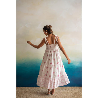 Keva Clothing Breeze - Strap Midi Dress