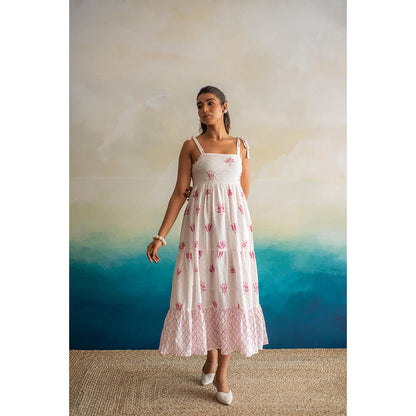 Keva Clothing Breeze - Strap Midi Dress