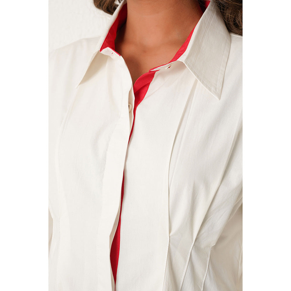 Keva Clothing Margarita Midi Dress - White