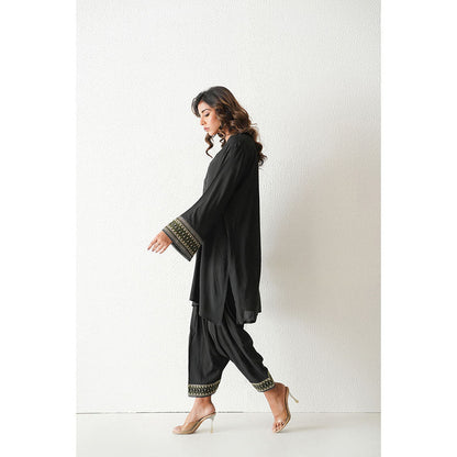 Keva Clothing Paloma Co-Ord - Black (Set of 2)