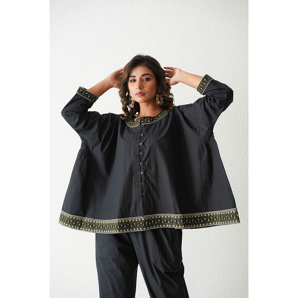 Keva Clothing Woo Woo Co-Ord - Black (Set of 2)