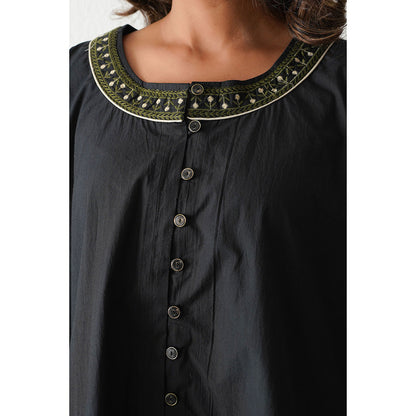 Keva Clothing Woo Woo Co-Ord - Black (Set of 2)