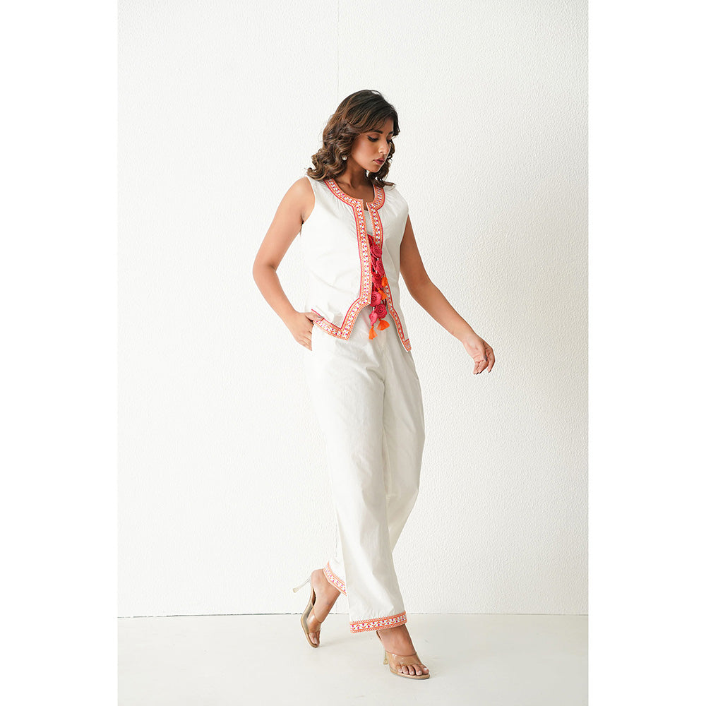 Keva Clothing Mojito Co-Ord - White (Set of 2)