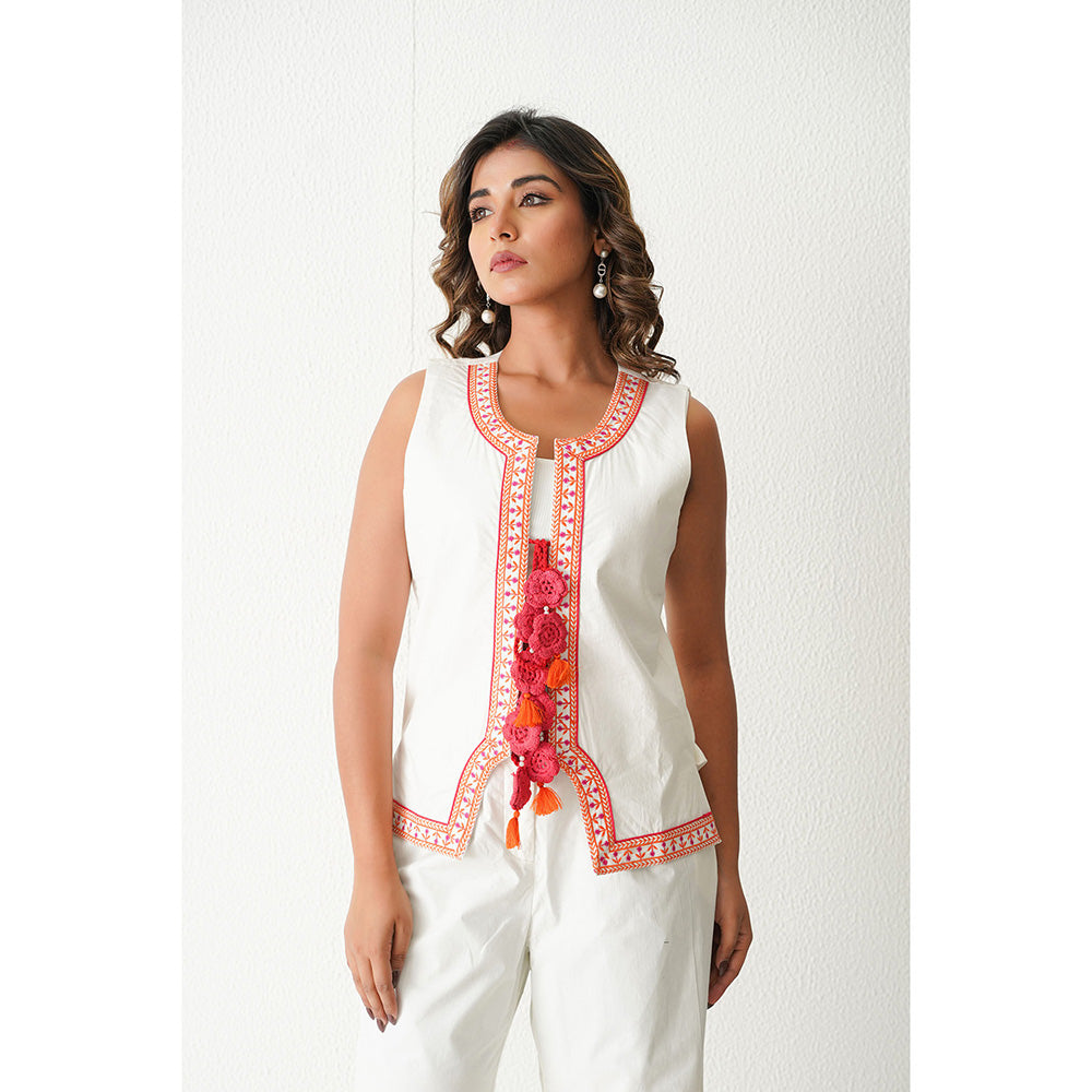 Keva Clothing Mojito Co-Ord - White (Set of 2)