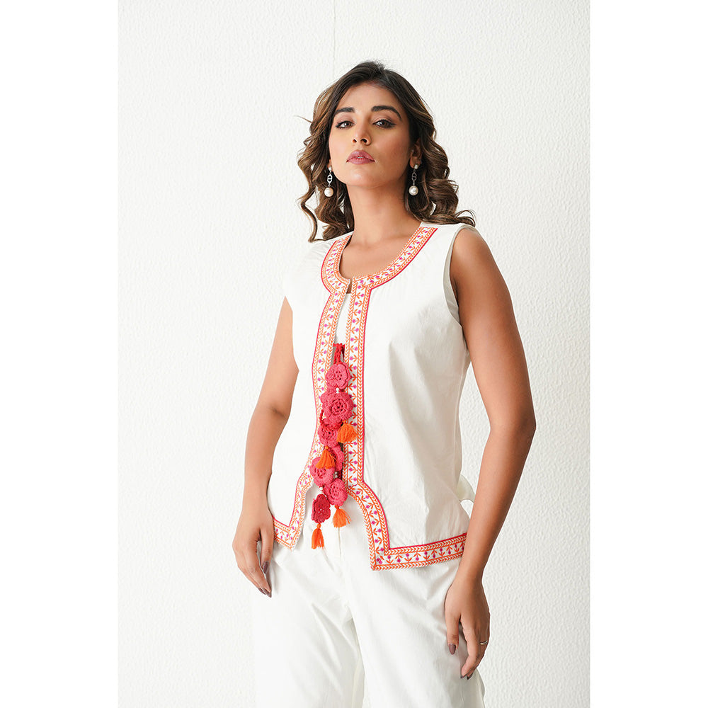 Keva Clothing Mojito Co-Ord - White (Set of 2)