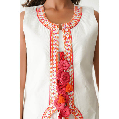 Keva Clothing Mojito Co-Ord - White (Set of 2)