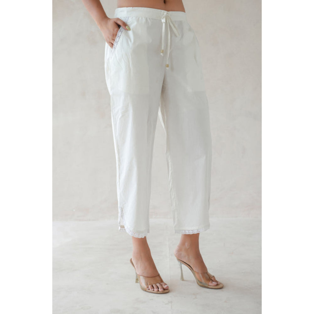 Keva Clothing Bandhani Co-Ord Set Of Two (Ice Blue)