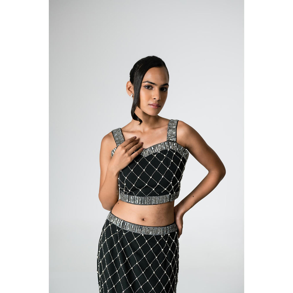 KHUMAAR SHUCHI BHUTANI The Black Orbit Co-Ord Set