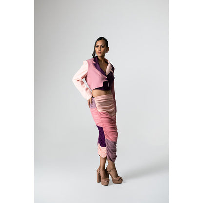 KHUMAAR SHUCHI BHUTANI The London Blush Multi-Color Co-Ord Set