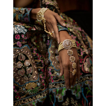 KIARA Sairat Haathphool 22KT Gold Plated