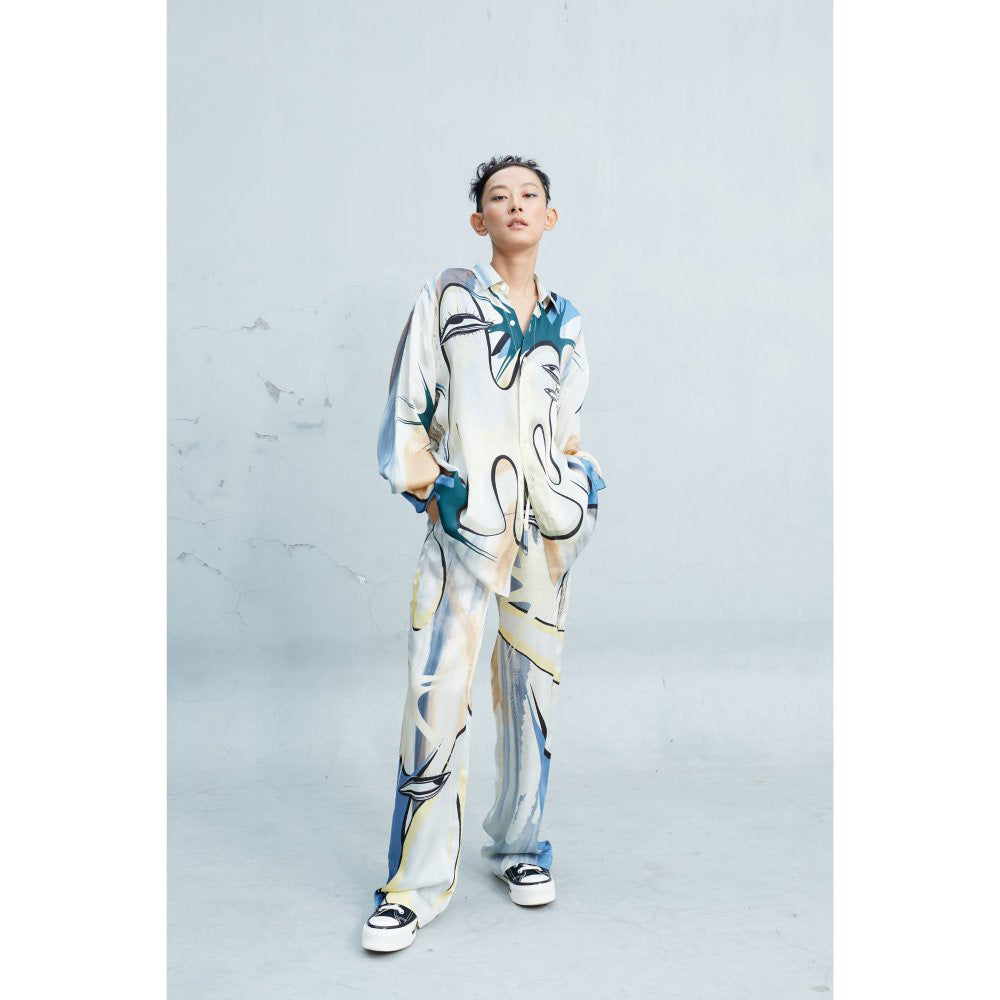 Kilogram Last Seen Shirt And Pant (Set of 2)