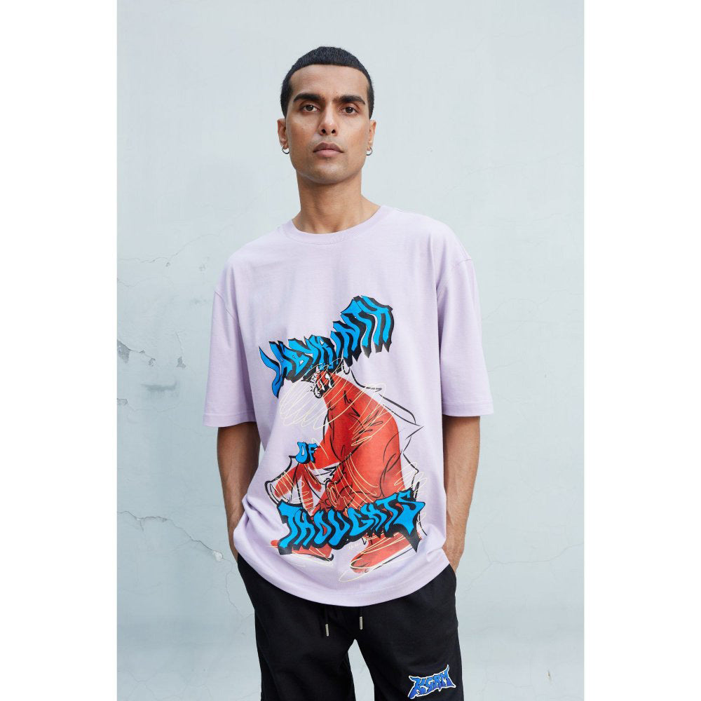 Kilogram Labyrinth of Thoughts T-Shirt-Lavender