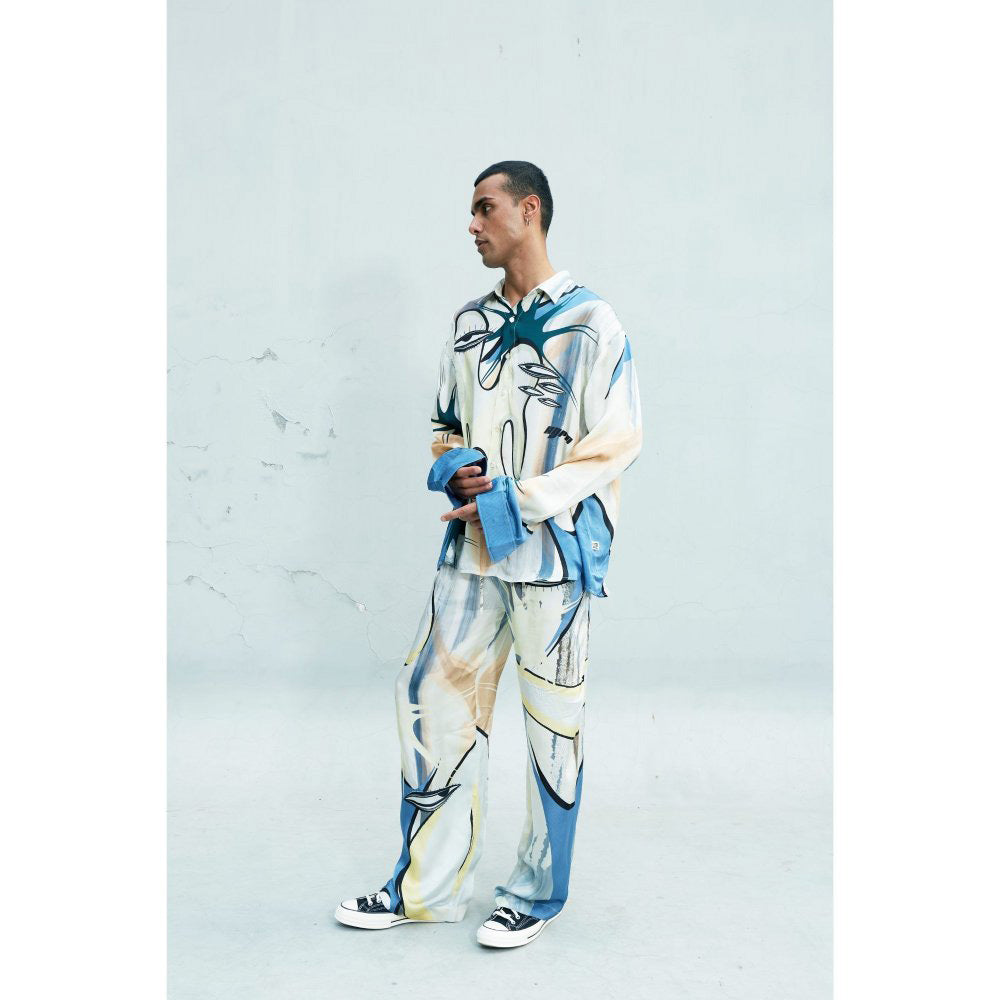 Kilogram Last Seen Shirt & Pant-Multi-Color (Set of 2)