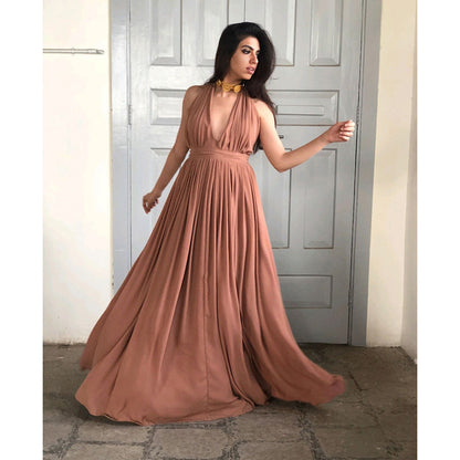 KIRAN GUPTA LABEL Audrey Dress with Belt (Set of 2)