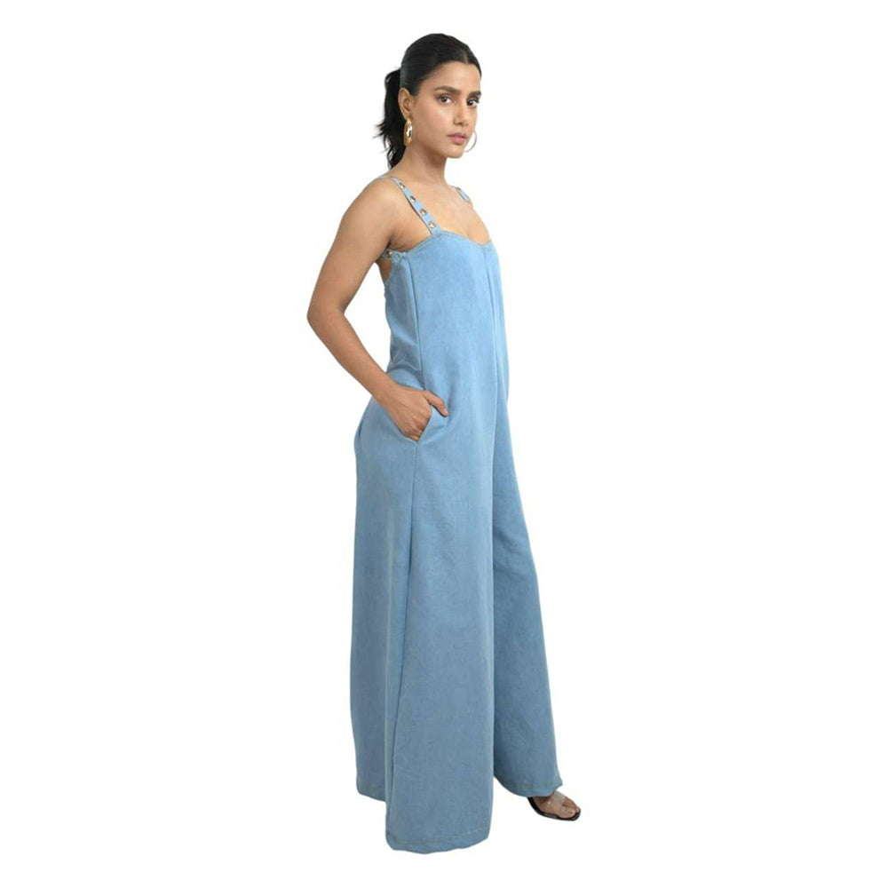 KIRAN GUPTA LABEL Berlin Jumpsuit with Multiple Straps (Set of 2)