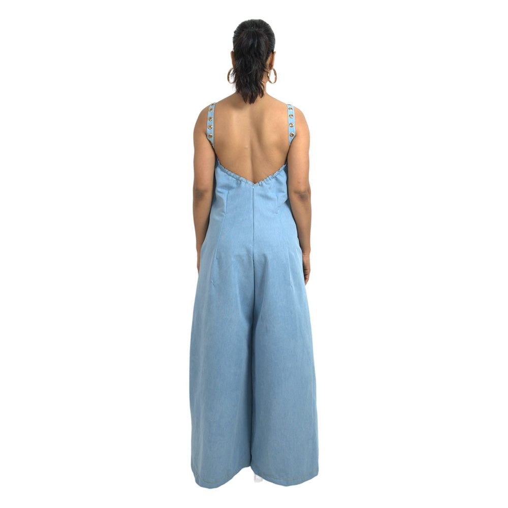 KIRAN GUPTA LABEL Berlin Jumpsuit with Multiple Straps (Set of 2)