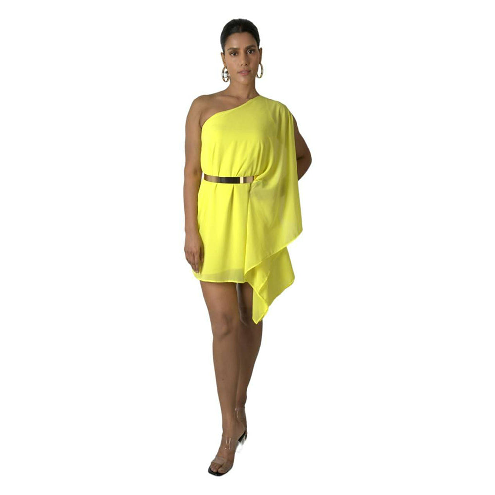 KIRAN GUPTA LABEL Capri Dress with Belt (Set of 2)