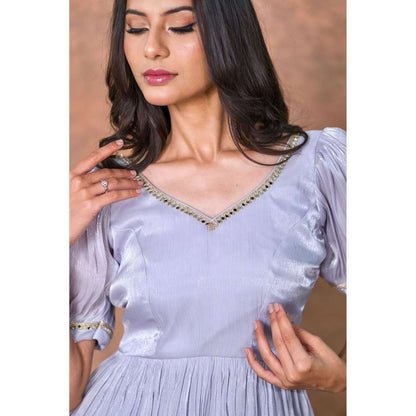 Kosha By Nilima Lavender Bloom Co-Ord (Set of 2)