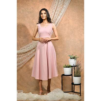Kosha By Nilima Peach Dress
