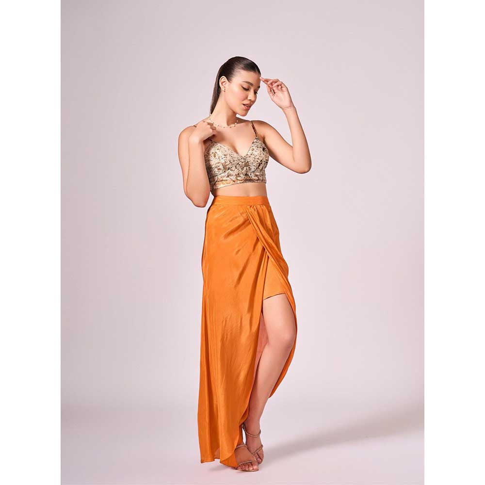 KOSWI Burnt Orange Skirt
