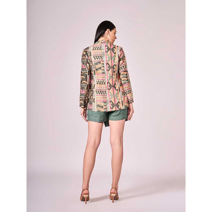 KOSWI Chalk Green Skorts