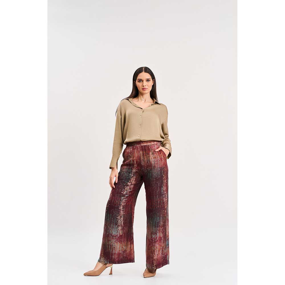 KOSWI Dark Beige Colour Shirt