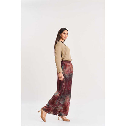 KOSWI Dark Beige Colour Shirt