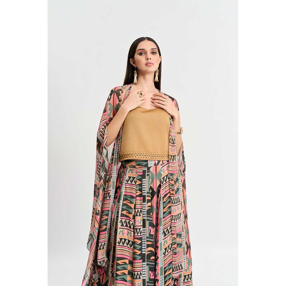 KOSWI Beige Colour Top