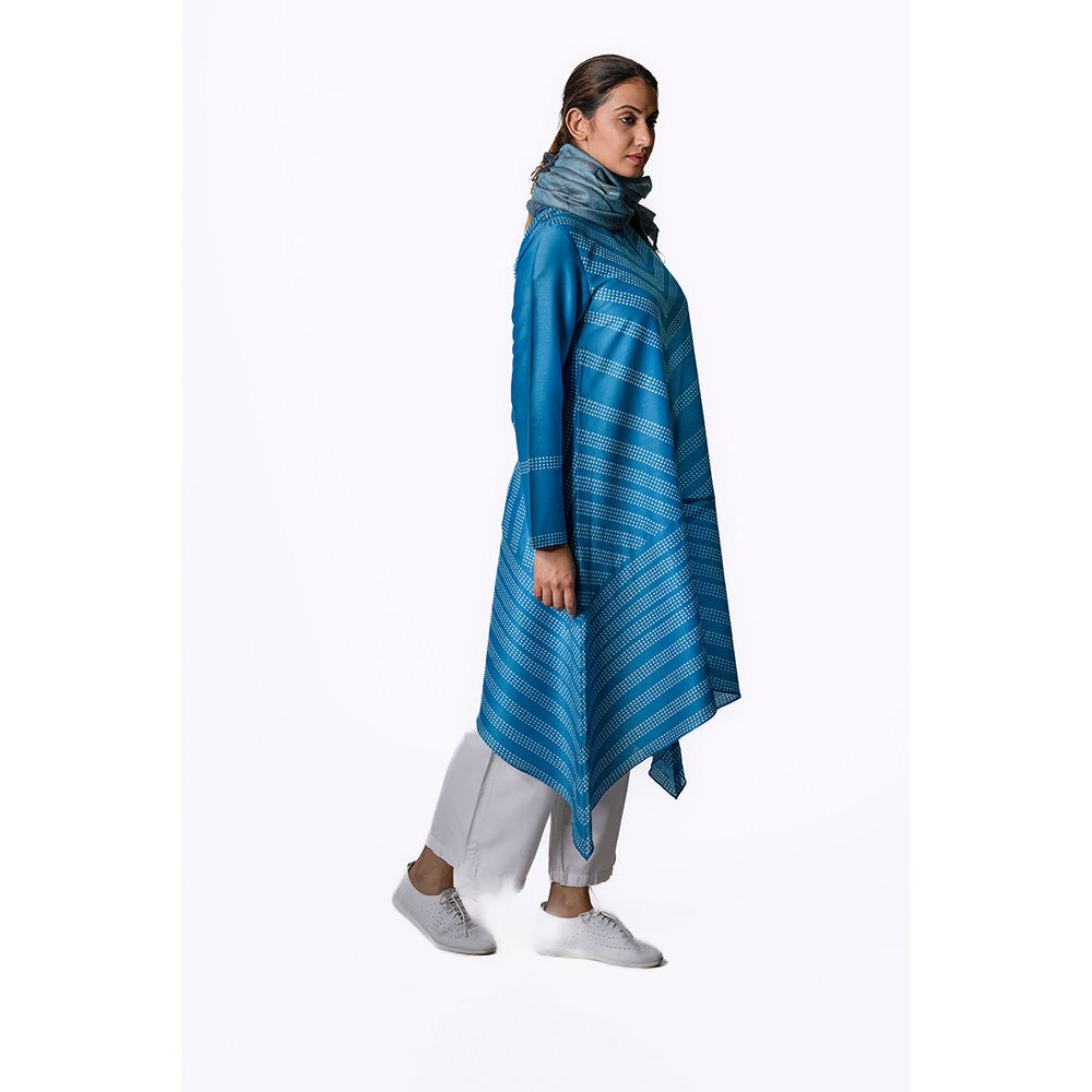 Krishna Mehta Ocean Asymmetric Tunic