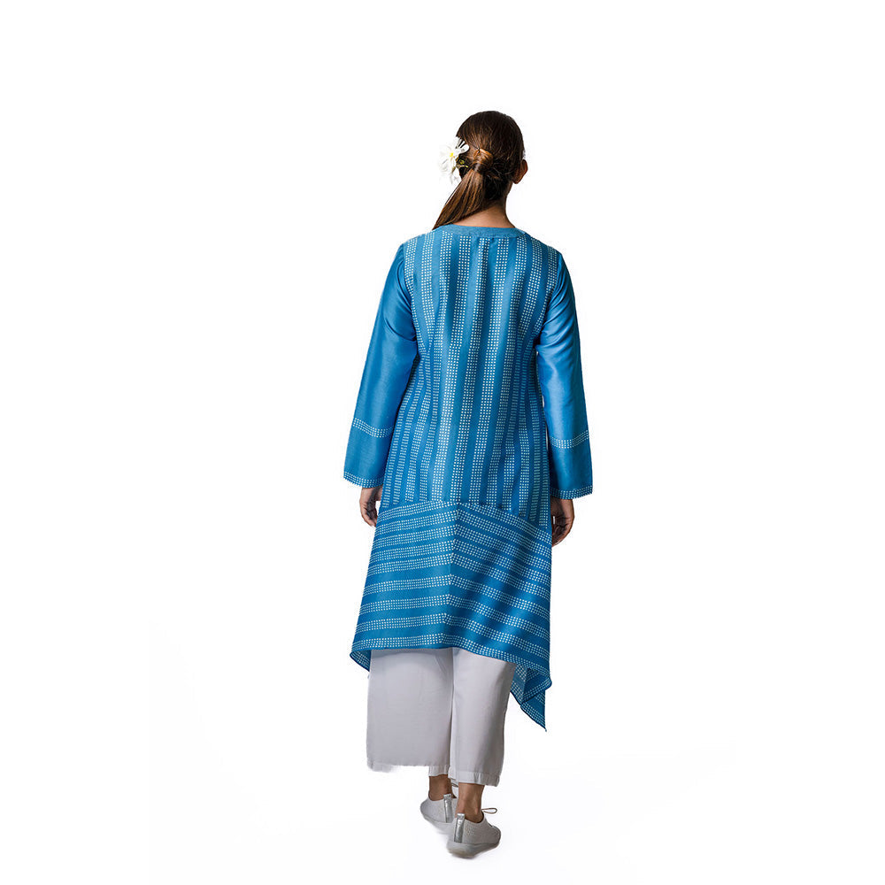 Krishna Mehta Ocean Asymmetric Tunic